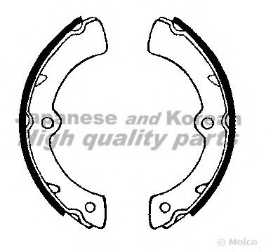 ASHUKI K-7723 Brake Shoe